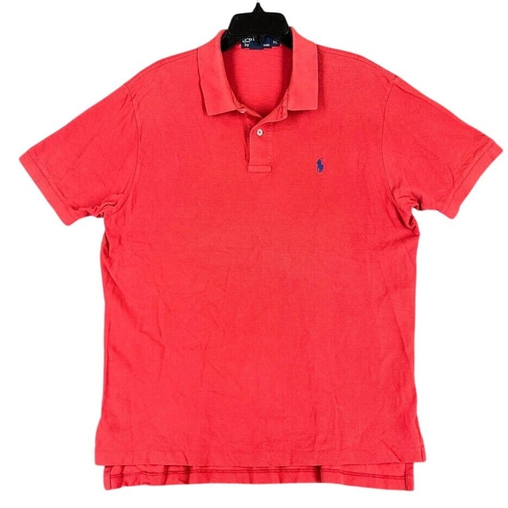 Polo Ralph Lauren Polo Shirt Men XL Cotton Classic Fit Short Sleeve Casual‎